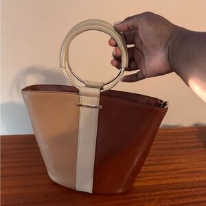 Brahmin 3-toned Handbag